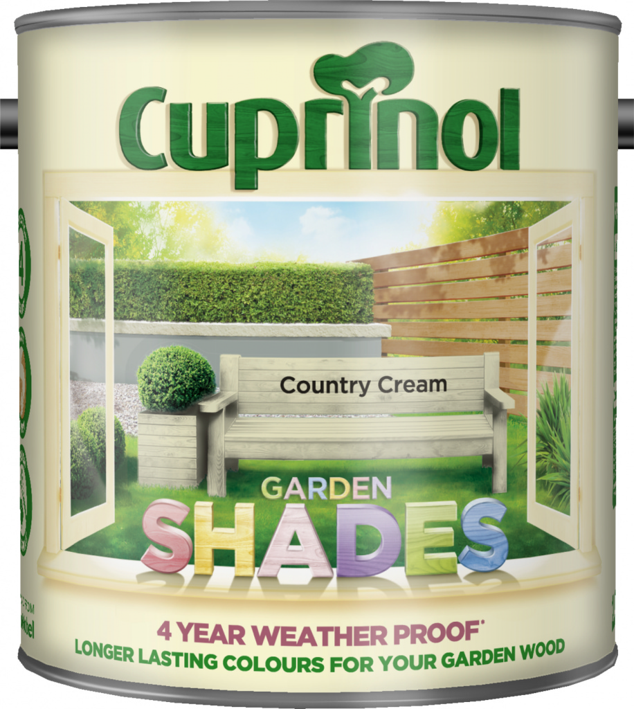 Cuprinol Garden Shades 2 Cuprinol Garden Shades 2.5L Country Cream