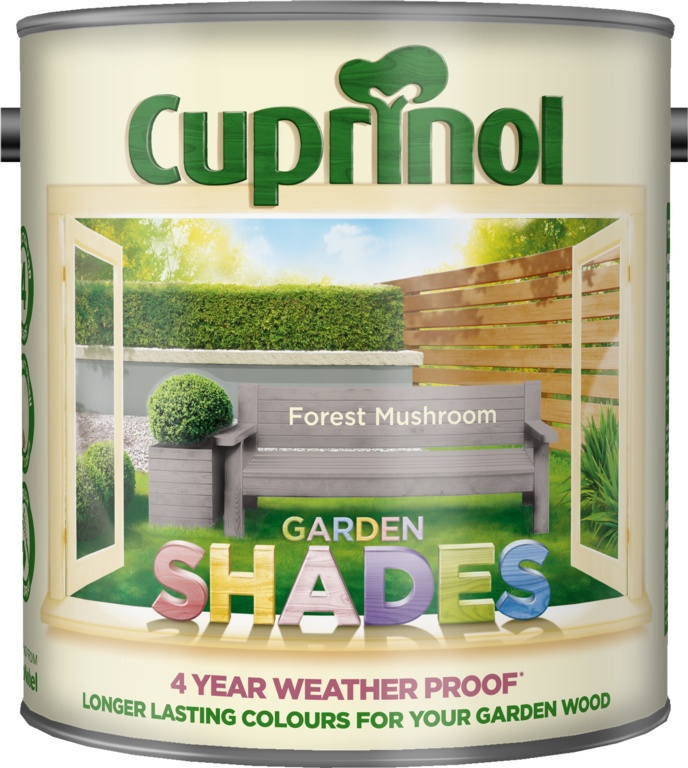 Cuprinol Garden Shades 2 Cuprinol Garden Shades 2.5L Forest Mushroom