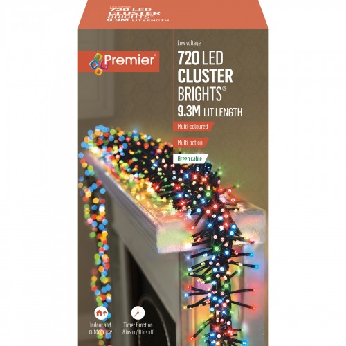 Multi-Action Clusters With Timer Multi 720 LED 1 Multi-Action Clusters With Timer Multi 720 LED