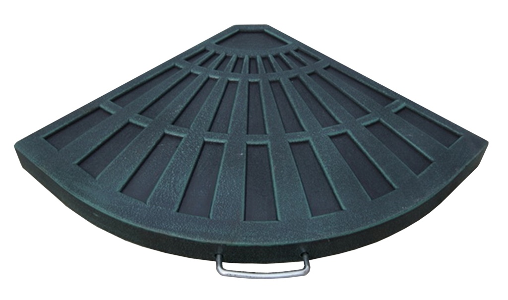 Pagoda Parasol Base Resin Overhanging 12kg 1 Pagoda Parasol Base Resin Overhanging 12kg